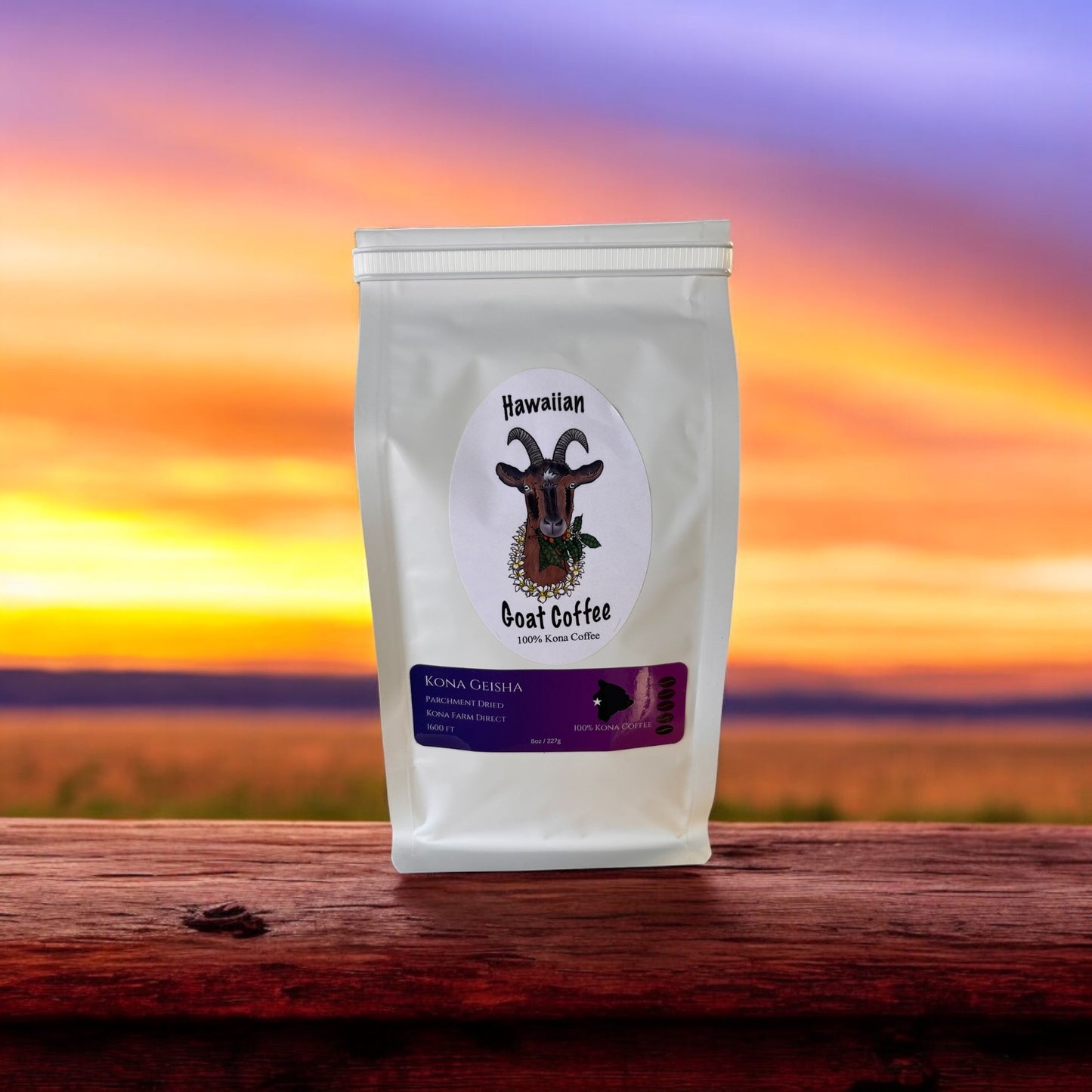 Kona Geisha - Light Roast - Parchment Dried